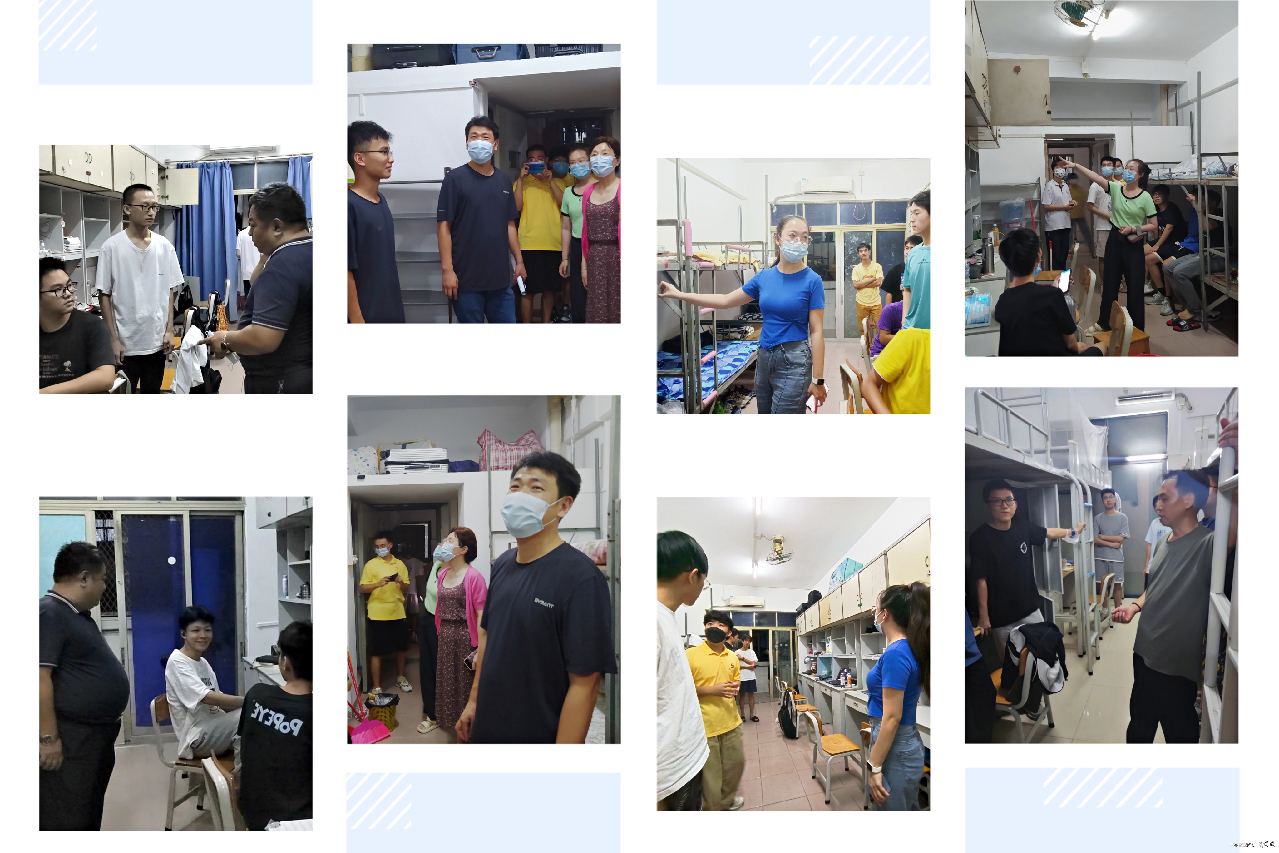 学院向导走访新生宿舍.jpg 学院向导走访新生宿舍.jpg